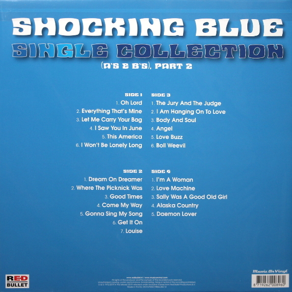 Shocking Blue - Single Collection (A's & B's), Part 2 (MOVLP2357)