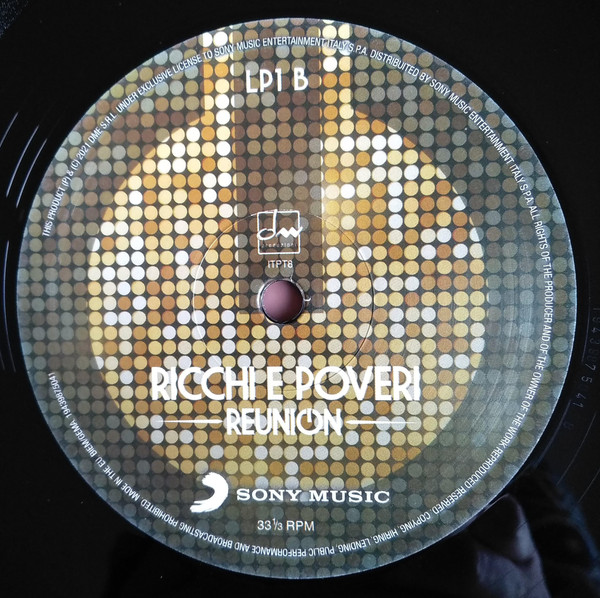 Ricchi E Poveri - Reunion [Gold Vinyl] (19439875041)