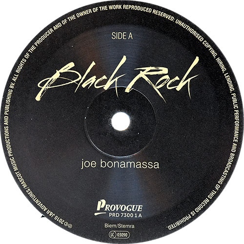 Joe Bonamassa - Black Rock (PRD 7300 1)