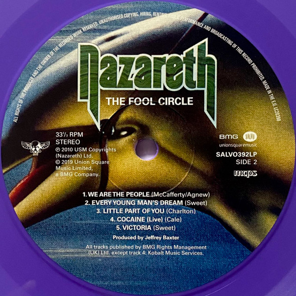Nazareth - The Fool Circle [Purple Vinyl] (SALVO392LP)