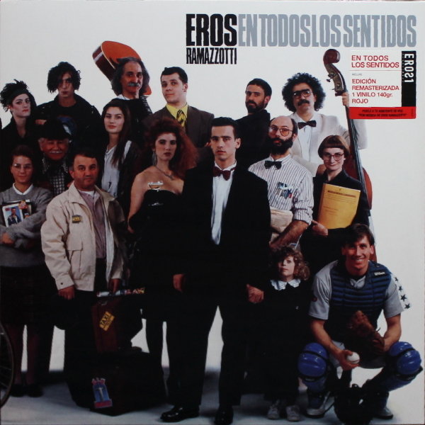 Eros Ramazzotti - En Todos Los Sentidos [Red Vinyl] [Spanish Version] (019439905391)