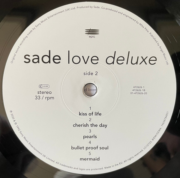 Sade - Love Deluxe (196587848316)