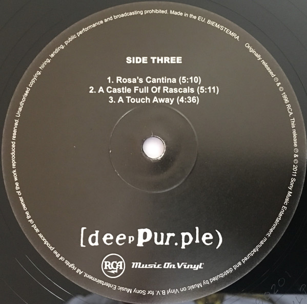 Deep Purple - Purpendicular (MOVLP361)