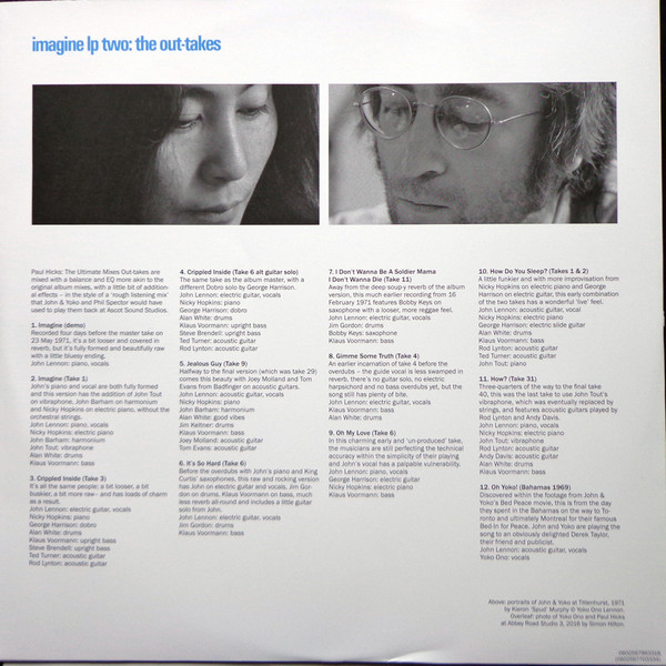 John Lennon - Imagine (0602567703327)