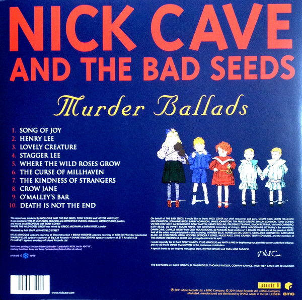 Nick Cave And The Bad Seeds - Murder Ballads (LPSEEDS9)