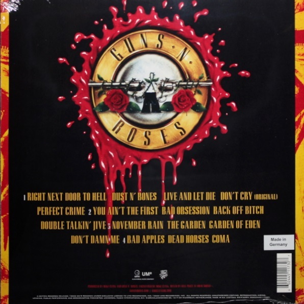 Guns N' Roses - Use Your Illusion I (00602445117307)
