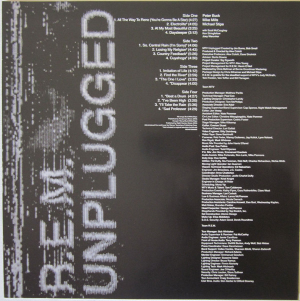 R.E.M. - Unplugged 2001 (603497899883)