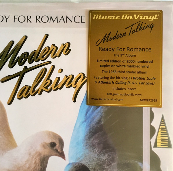 Modern Talking - Ready For Romance - The 3rd Album [White Marbled Vinyl] (8719262029392)