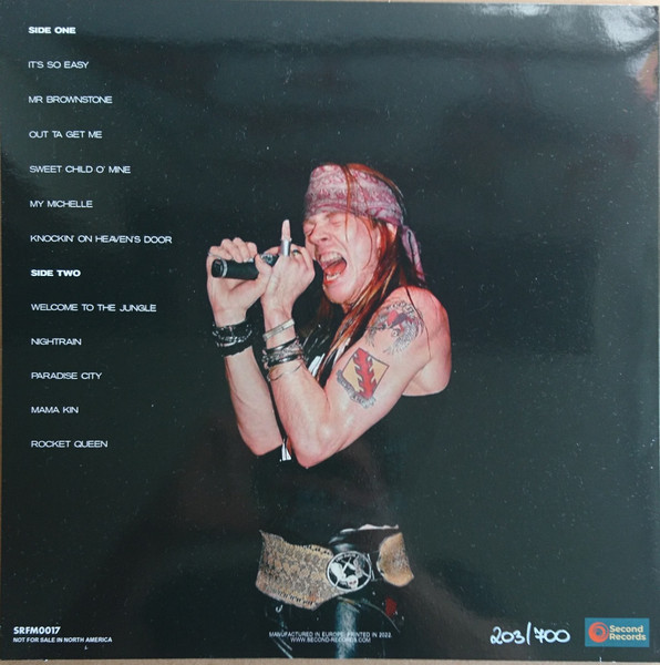 Guns N' Roses - Live (New York City 1988) [Yellow Marble Vinyl] (SRFM0017ME)