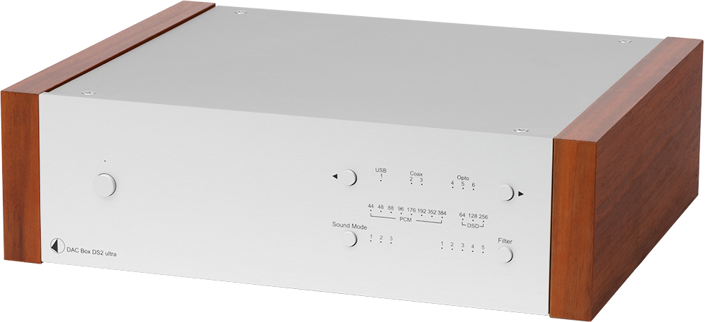 Pro-Ject DAC Box DS2 Ultra silver/rosenut
