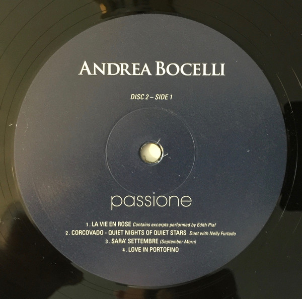 Andrea Bocelli - Passione (0602547193698)