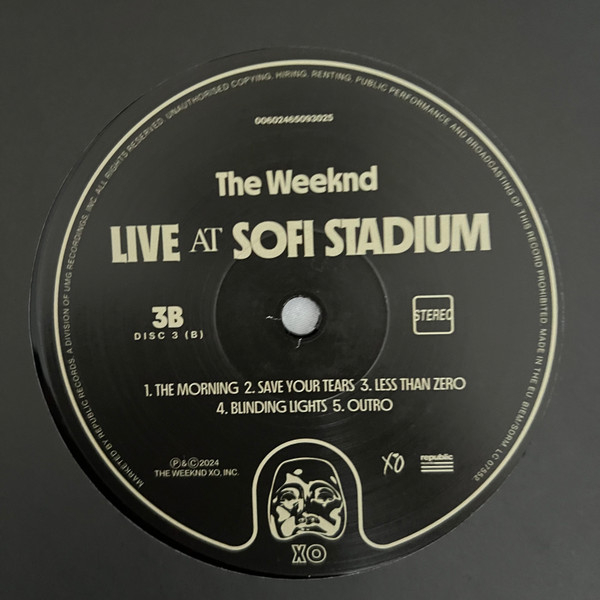 The Weeknd - Live At SoFi Stadium (00602465092950)