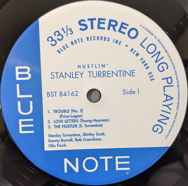 Stanley Turrentine - Hustlin' [Blue Note Tone Poet] (B0030233-01)