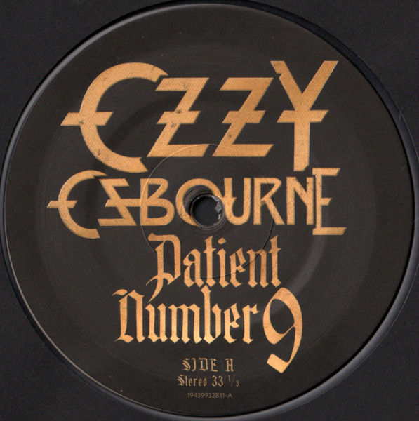 Ozzy Osbourne - Patient Number 9 [Crystal Clear Vinyl] (19658729281)
