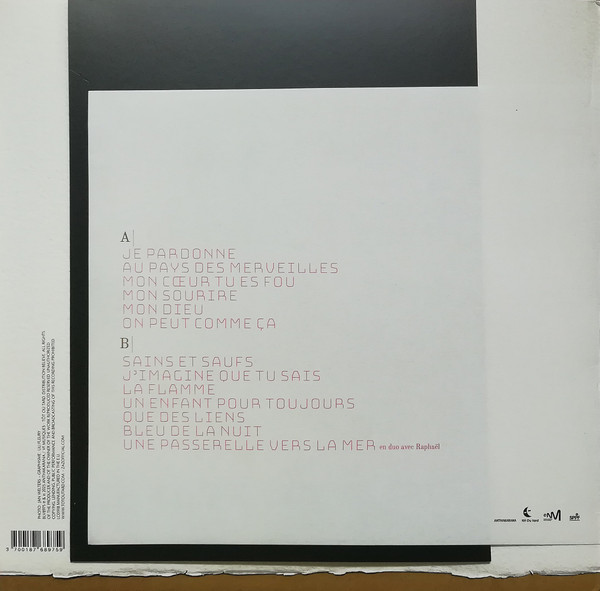 Zaz - Sains & Saufs [Black Vinyl] (3700187689759)