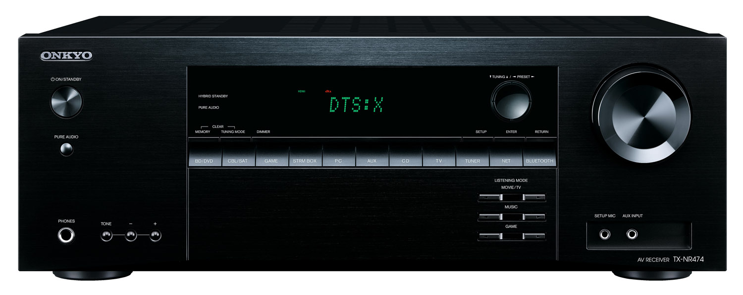Onkyo TX-NR 474 black