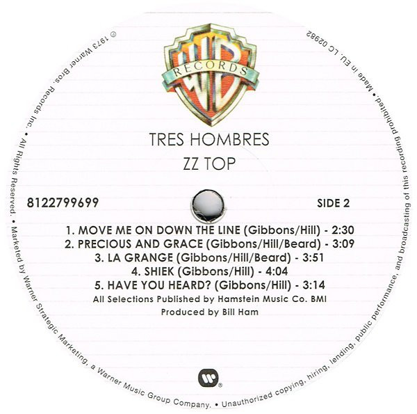 ZZ Top - Tres Hombres (08122799699)