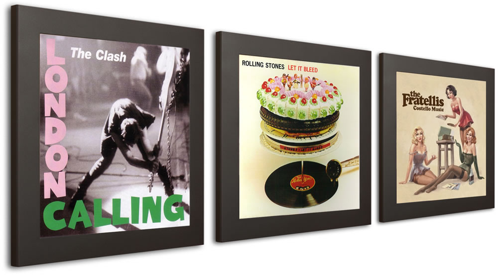 Art Vinyl Play&Display Triple black
