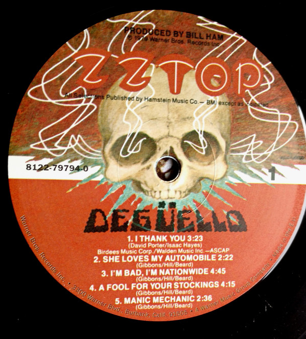 ZZ Top - Deguello (8122-79794-0)