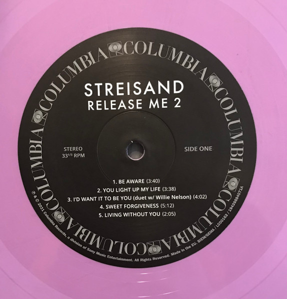 Barbra Streisand - Release Me 2 [Lavender Vinyl] (19439884071)