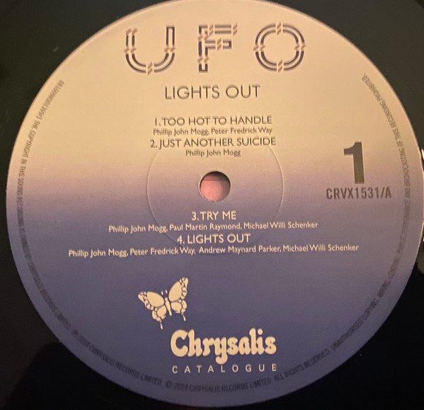 UFO - Lights Out (CRVX1531)