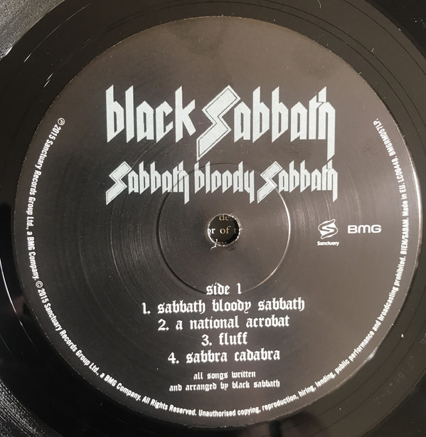 Black Sabbath - Sabbath Bloody Sabbath (BMGRM057LP)