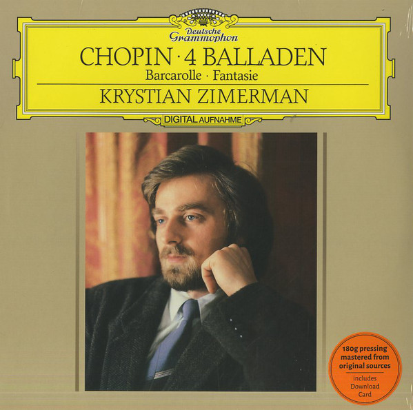 Krystian Zimerman - Chopin: 4 Balladen, Barcarolle, Fantasie (479 7214)