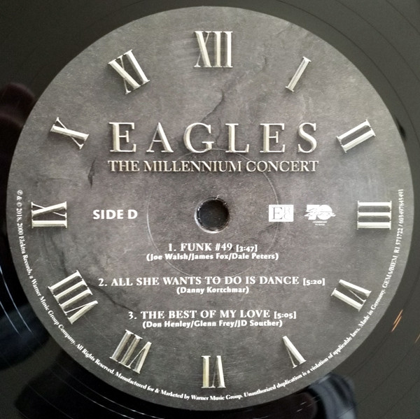 Eagles - The Millennium Concert (R1 571722)