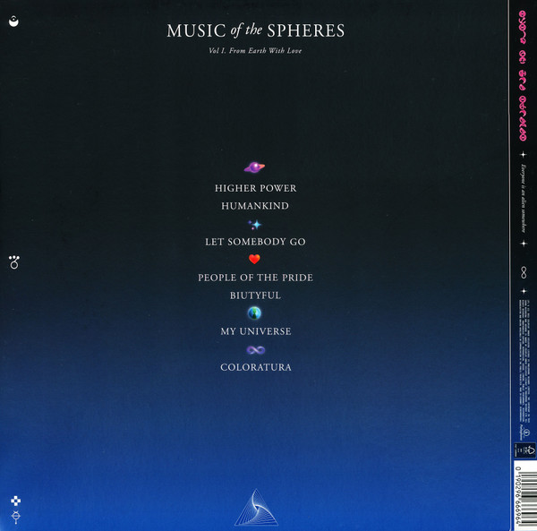Coldplay - Music Of The Spheres [Coloured Splatter Vinyl] (0190296666964)