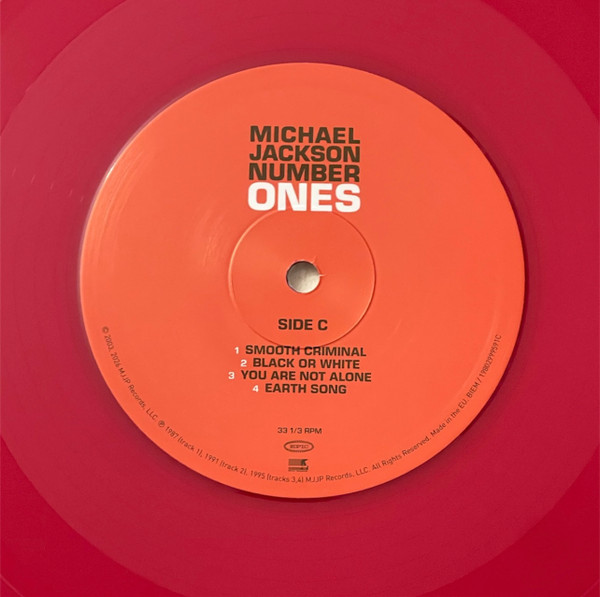 Michael Jackson - Number Ones [The Best Of ...] [Red Vinyl] (0199584107011)