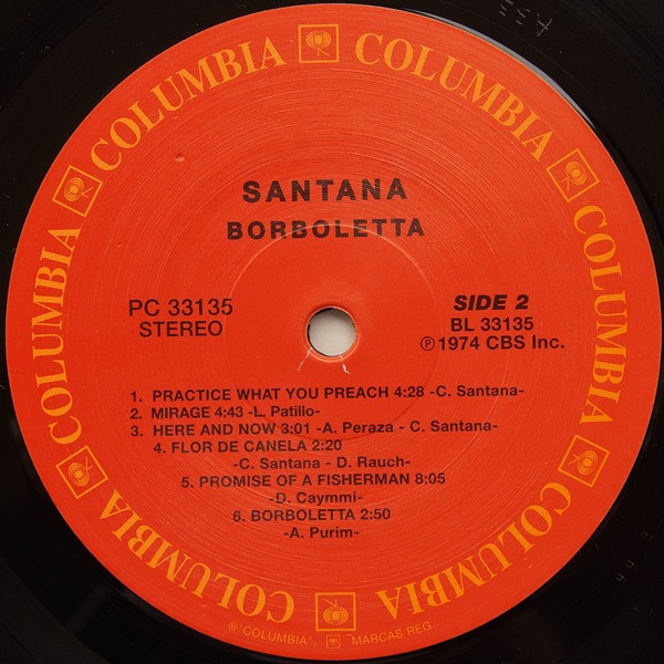 Santana - Borboletta (PC 33135)