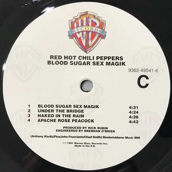 Red Hot Chili Peppers - Blood Sugar Sex Magik (093624954163)