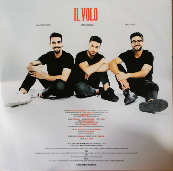 Il Volo - Il Volo Sings Morricone [Red Vinyl] (194399352014)