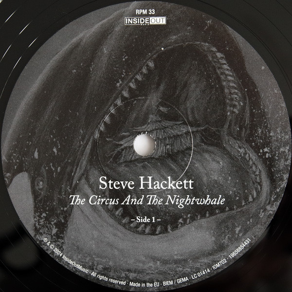 Steve Hackett - The Circus And The Nightwhale [Black Vinyl] (196588544316)