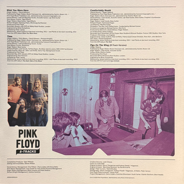Pink Floyd - 8-Tracks [Blue Vinyl] (199584438511)
