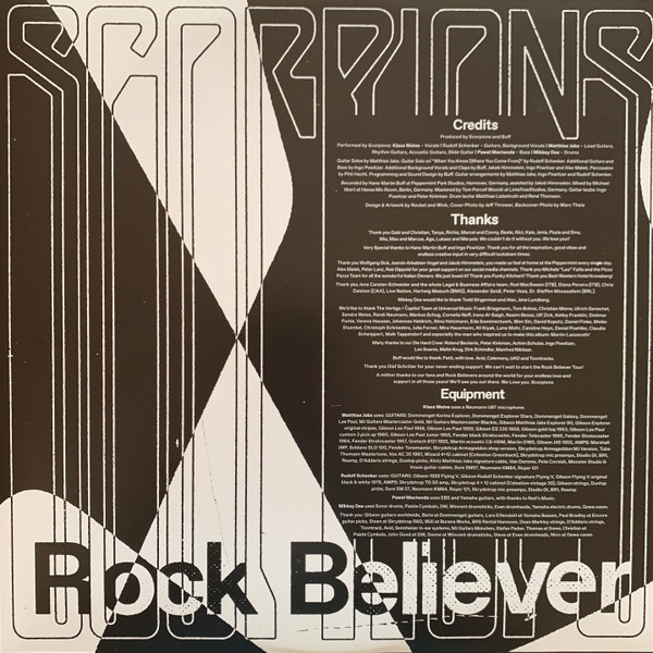 Scorpions - Rock Believer (0602438813780)