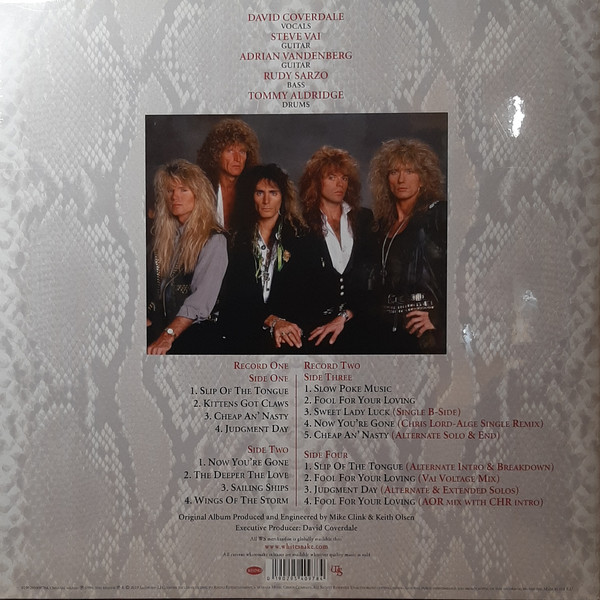 Whitesnake - Slip Of The Tongue [30th Anniversary Edition] (0190295409784)