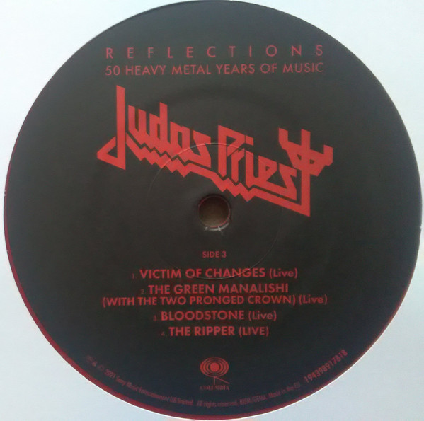 Judas Priest - Reflections - 50 Heavy Metal Years Of Music [Red Vinyl] (19439891781)