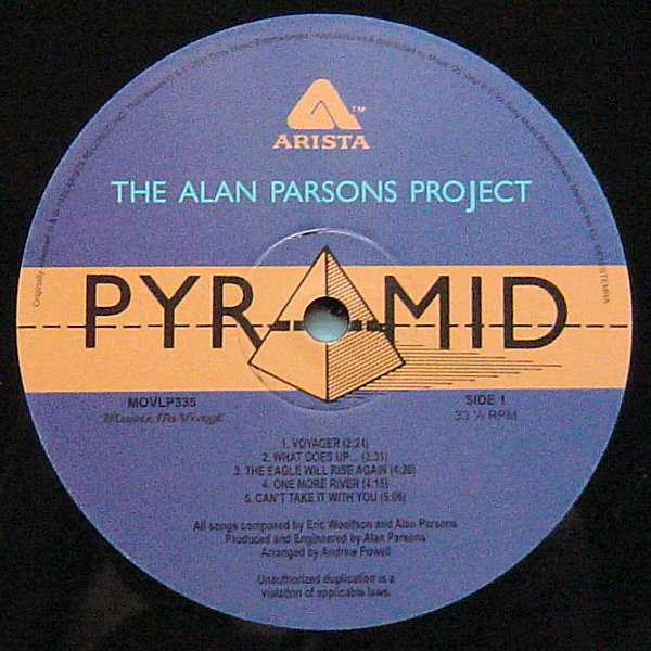 The Alan Parsons Project - Pyramid (MOVLP335)