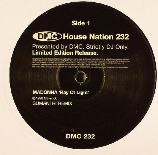 Madonna - Ray Of Light Remix (DMC232)