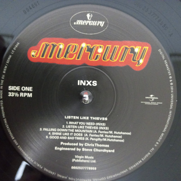 INXS - Listen Like Thieves (0602537778959)