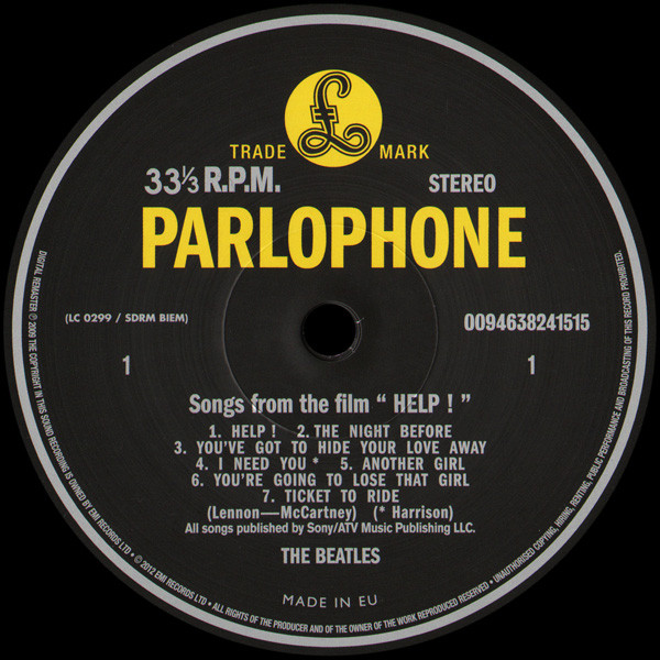 The Beatles - Help! (0094638241515) [EU]
