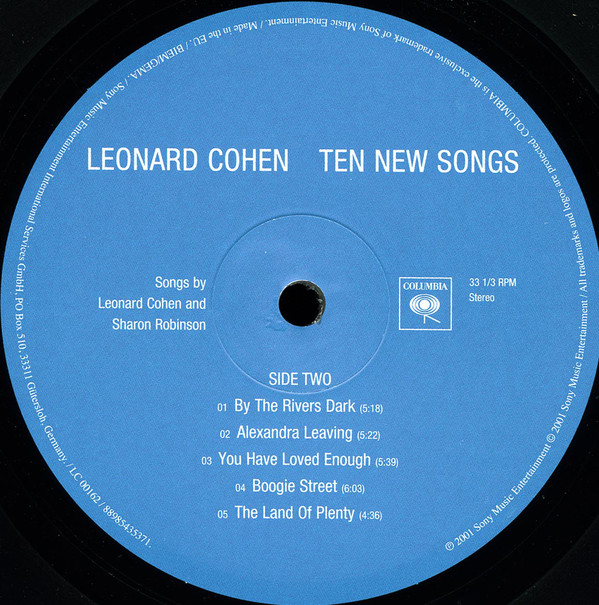 Leonard cohen in my secret life. Обложка на диск Leonardo Cohen ten New Songs. Cohen Leonard "ten New Songs". Dan Hartman Relight my Fire 1979.