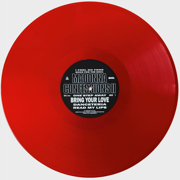 Madonna - Confessions II [Translucent Red Vinyl] (0093624822783)