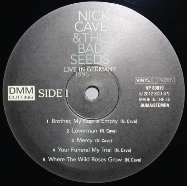 Nick Cave and The Bad Seeds - Live In Germany 1996 (VP 80019)