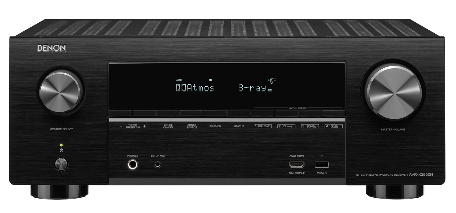 Denon AVR-X3500H black