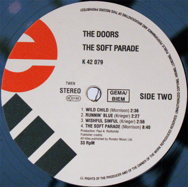 The Doors - The Soft Parade (42079)