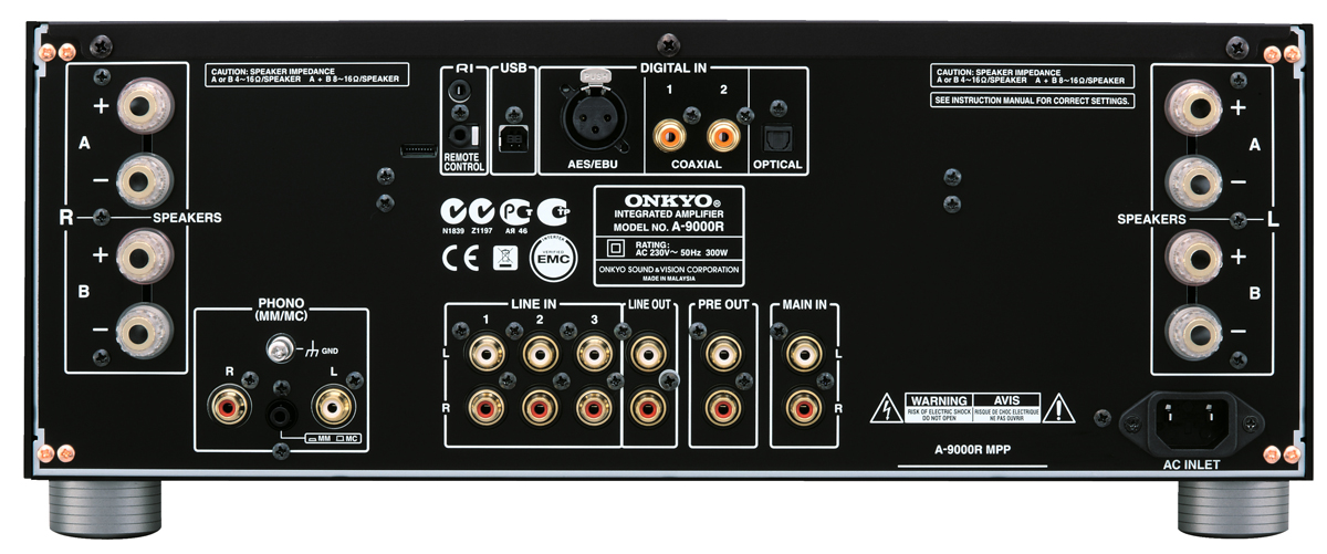 Onkyo A-9000 R black