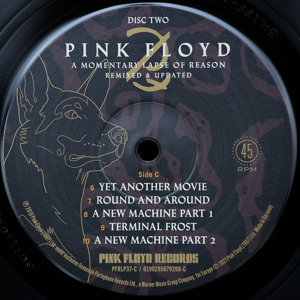 Pink Floyd - A Momentary Lapse Of Reason [Remixed & Updated] (PFRLP37)