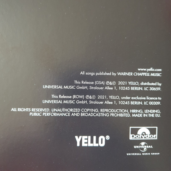 Yello - Zebra [Limited Edition] (0602435719443)